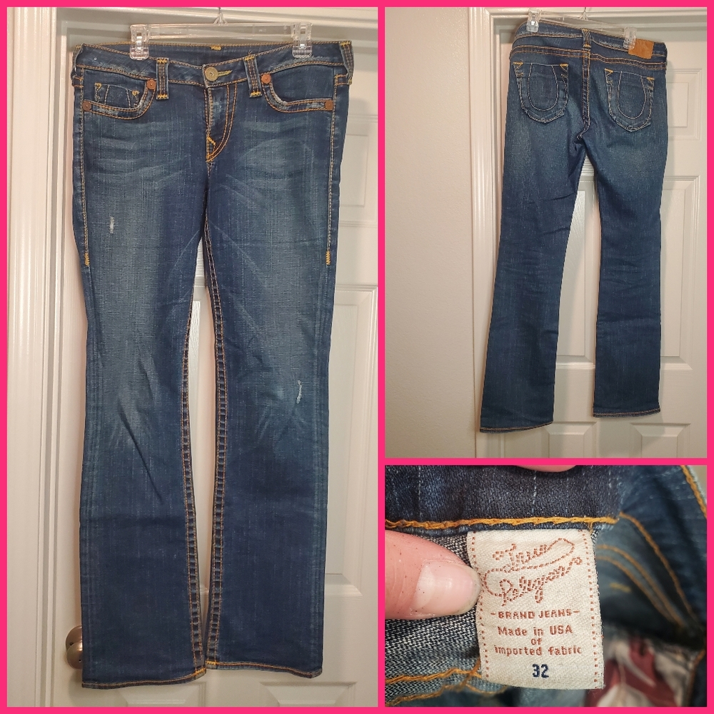 True Religion boot cut jeans